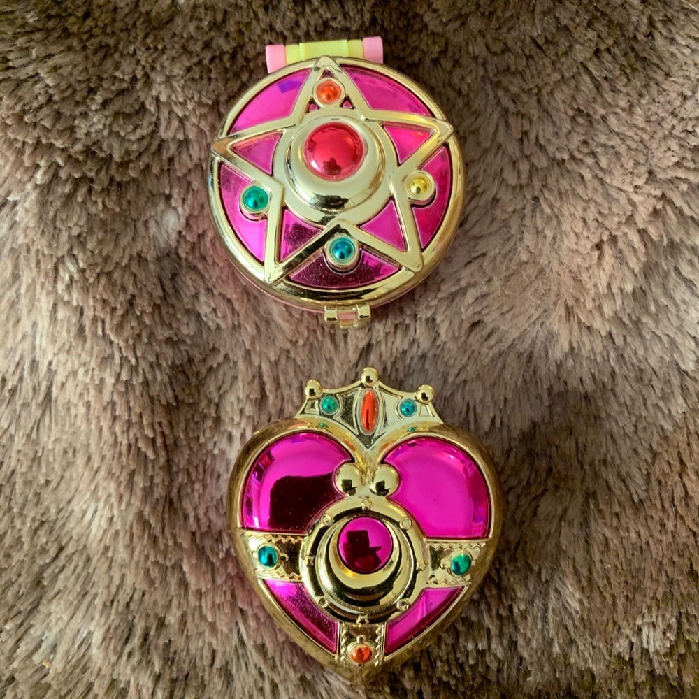 Sold - 2 Sailor Moon compact mirrors